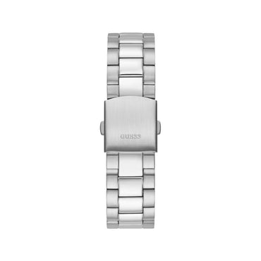 Guess Elegante Edelstahl-Armbanduhr in Grau