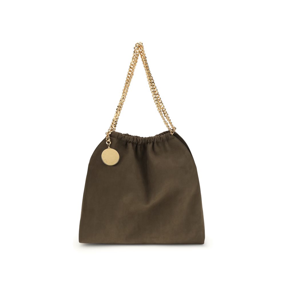 Stella McCartney Braune Polyester Schultertasche