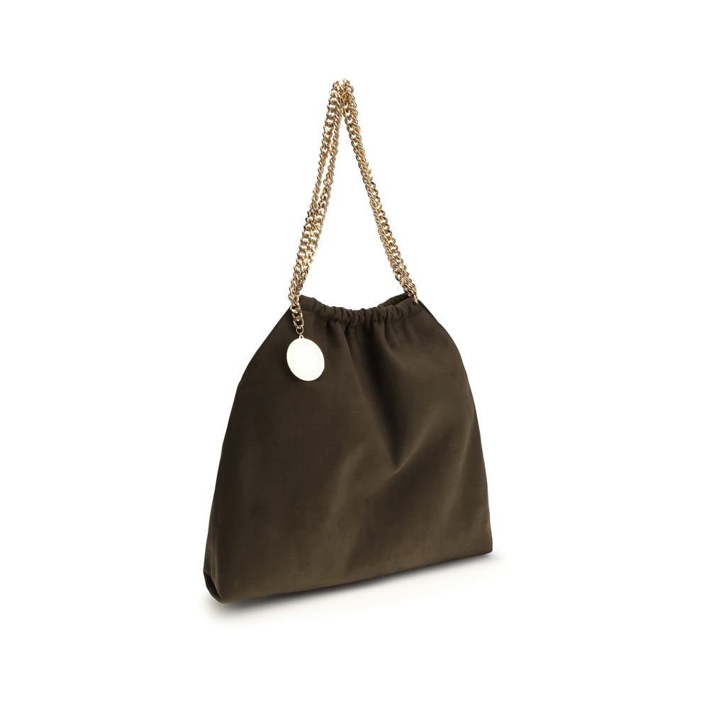 Stella McCartney Braune Polyester Schultertasche