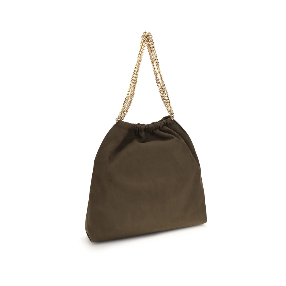Stella McCartney Braune Polyester Schultertasche