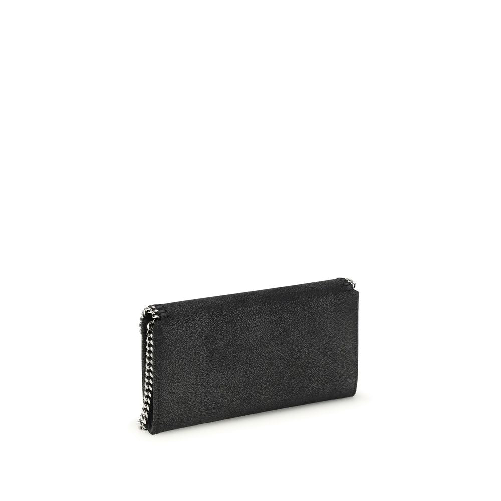 Stella McCartney Silberne Polyester-Clutch