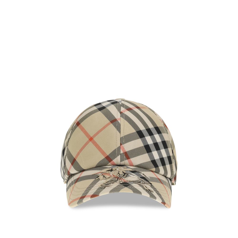 Burberry Beige-Baumwoll-Cap (Baseball-Mütze)