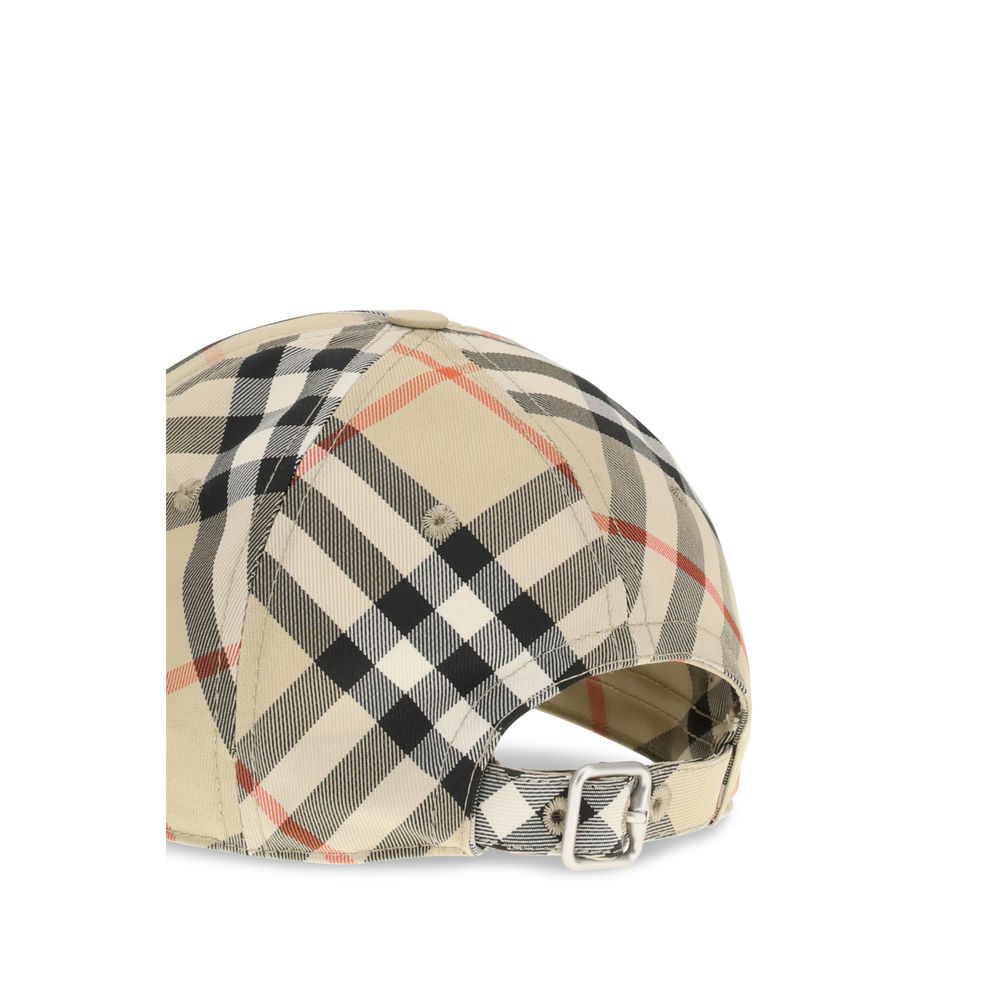Burberry Beige-Baumwoll-Cap (Baseball-Mütze)