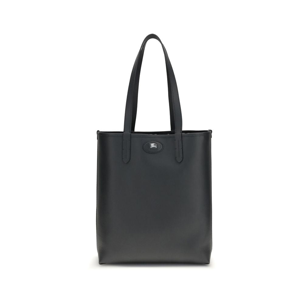 Burberry Schwarze Kalbshaut Bos Taurus Schultertasche