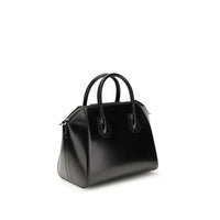Givenchy Schwarze Kalbsleder-Bos-Taurus-Handtasche