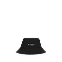 Givenchy Schwarzer Baumwoll-Bucket-Hat