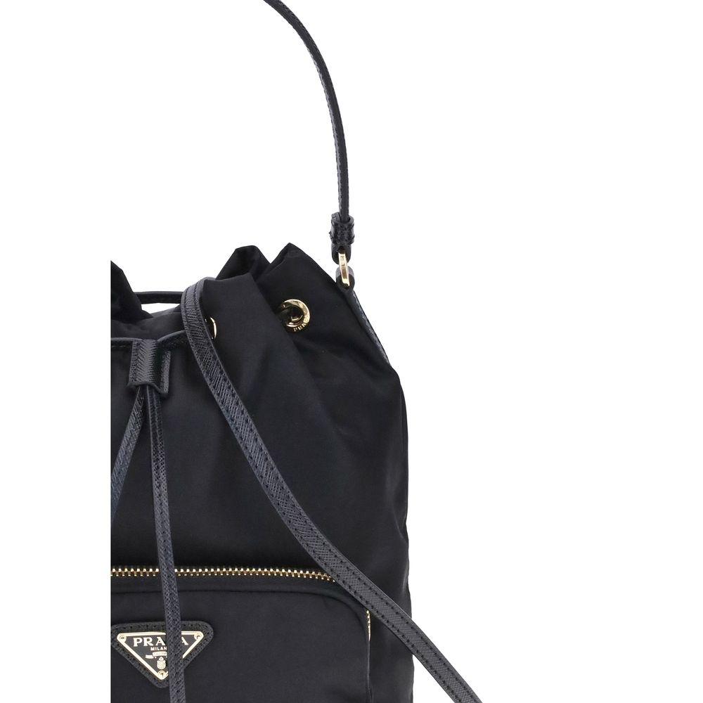 Prada Schwarze Polyamid-Tasche