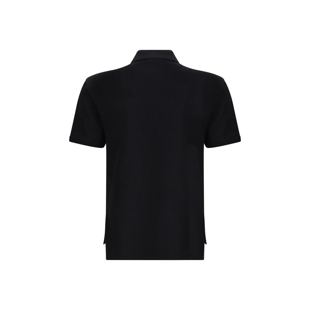 Givenchy Schwarzes Baumwoll-Poloshirt
