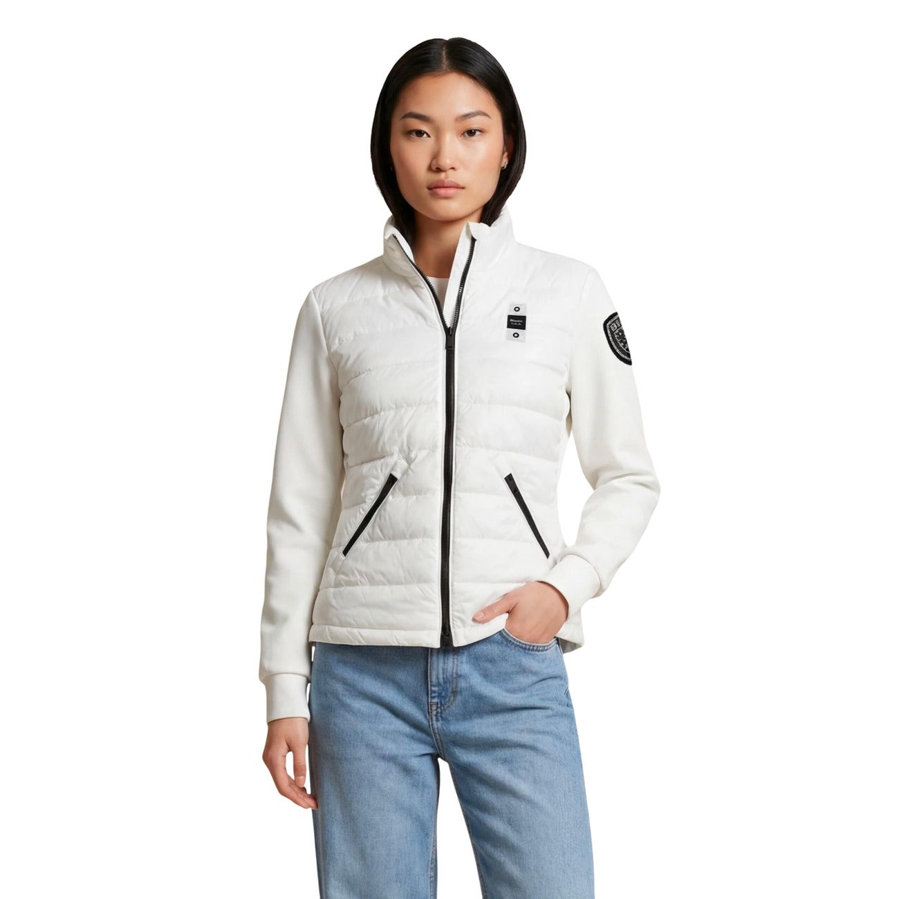 Blauer Kostümjacke Damen