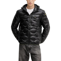 Blauer Jacke Herren