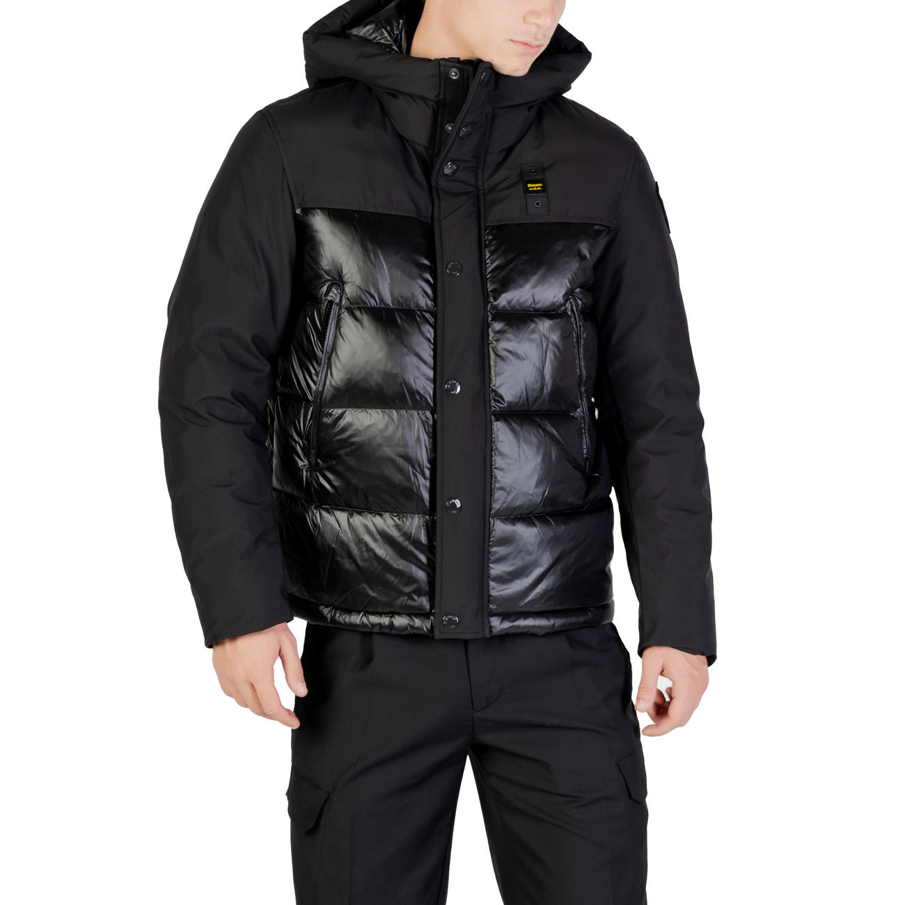 Blauer Jacke Herren
