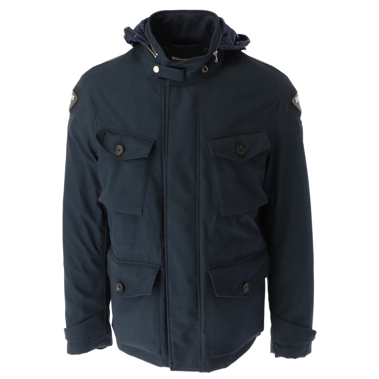 Blauer Jacke Herren