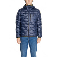 Blauer Jacke Herren