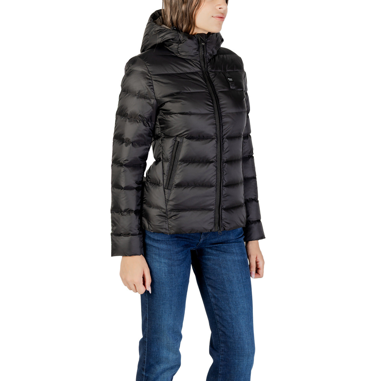 Blauer Jacke Damen